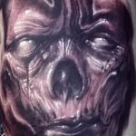 Фото рисунка тату череп 24.11.2018 №522 - photo tattoo skull - tattoo-photo.ru