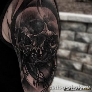 Фото рисунка тату череп 24.11.2018 №563 - photo tattoo skull - tattoo-photo.ru
