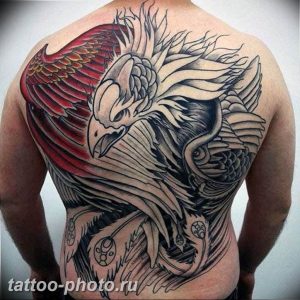 фото идеи тату феникс 18.12.2018 №051 - photo ideas tattoo phoenix - tattoo-photo.ru