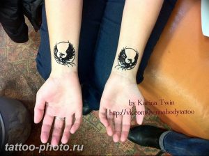 фото идеи тату феникс 18.12.2018 №070 - photo ideas tattoo phoenix - tattoo-photo.ru