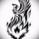 фото идеи тату феникс 18.12.2018 №126 - photo ideas tattoo phoenix - tattoo-photo.ru
