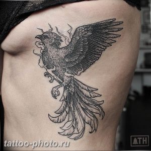 фото идеи тату феникс 18.12.2018 №221 - photo ideas tattoo phoenix - tattoo-photo.ru