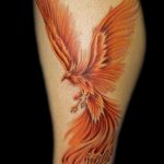 фото идеи тату феникс 18.12.2018 №295 - photo ideas tattoo phoenix - tattoo-photo.ru