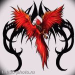 фото идеи тату феникс 18.12.2018 №318 - photo ideas tattoo phoenix - tattoo-photo.ru