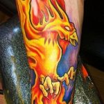 фото идеи тату феникс 18.12.2018 №437 - photo ideas tattoo phoenix - tattoo-photo.ru