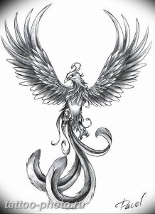 фото идеи тату феникс 18.12.2018 №444 - photo ideas tattoo phoenix - tattoo-photo.ru