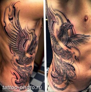 фото идеи тату феникс 18.12.2018 №478 - photo ideas tattoo phoenix - tattoo-photo.ru