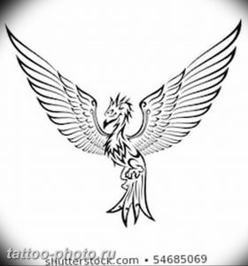 фото идеи тату феникс 18.12.2018 №626 - photo ideas tattoo phoenix - tattoo-photo.ru