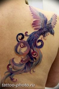 фото идеи тату феникс 18.12.2018 №705 - photo ideas tattoo phoenix - tattoo-photo.ru