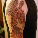 фото идеи тату феникс 18.12.2018 №798 - photo ideas tattoo phoenix - tattoo-photo.ru