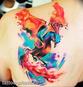 фото идеи тату феникс 18.12.2018 №800 - photo ideas tattoo phoenix - tattoo-photo.ru