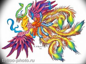фото идеи тату феникс 18.12.2018 №848 - photo ideas tattoo phoenix - tattoo-photo.ru