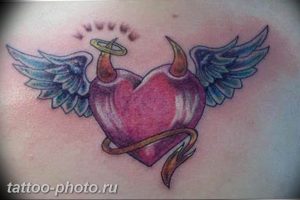 фото идея тату дьявол 18.12.2018 №023 - photo idea tattoo devil - tattoo-photo.ru
