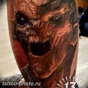 фото идея тату дьявол 18.12.2018 №049 - photo idea tattoo devil - tattoo-photo.ru