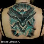 фото идея тату дьявол 18.12.2018 №077 - photo idea tattoo devil - tattoo-photo.ru