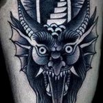 фото идея тату дьявол 18.12.2018 №082 - photo idea tattoo devil - tattoo-photo.ru