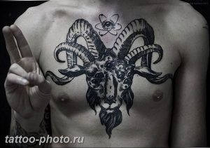 фото идея тату дьявол 18.12.2018 №106 - photo idea tattoo devil - tattoo-photo.ru