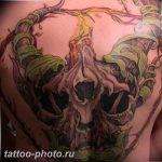 фото идея тату дьявол 18.12.2018 №110 - photo idea tattoo devil - tattoo-photo.ru