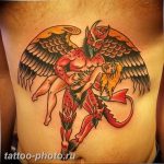 фото идея тату дьявол 18.12.2018 №135 - photo idea tattoo devil - tattoo-photo.ru