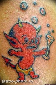 фото идея тату дьявол 18.12.2018 №157 - photo idea tattoo devil - tattoo-photo.ru