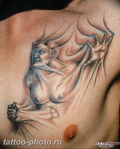 фото идея тату дьявол 18.12.2018 №214 - photo idea tattoo devil - tattoo-photo.ru