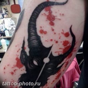 фото идея тату дьявол 18.12.2018 №228 - photo idea tattoo devil - tattoo-photo.ru