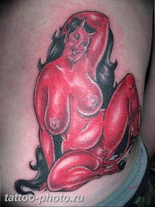 фото идея тату дьявол 18.12.2018 №234 - photo idea tattoo devil - tattoo-photo.ru