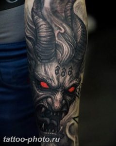 фото идея тату дьявол 18.12.2018 №322 - photo idea tattoo devil - tattoo-photo.ru