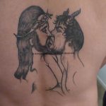 фото идея тату дьявол 18.12.2018 №351 - photo idea tattoo devil - tattoo-photo.ru