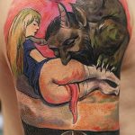 фото идея тату дьявол 18.12.2018 №352 - photo idea tattoo devil - tattoo-photo.ru