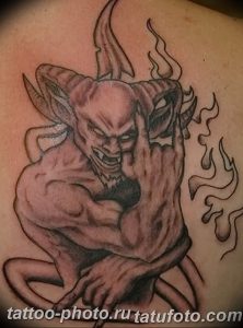 фото идея тату дьявол 18.12.2018 №358 - photo idea tattoo devil - tattoo-photo.ru