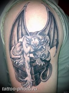 фото идея тату дьявол 18.12.2018 №422 - photo idea tattoo devil - tattoo-photo.ru