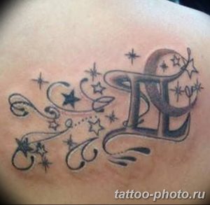 Фото рисунка Тату Близнецы 20.11.2018 №145 - photo tattoos gemini - tattoo-photo.ru