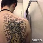 Фото рисунка Тату снежный барс 20.11.2018 №033 - Tattoo snow leopard - tattoo-photo.ru