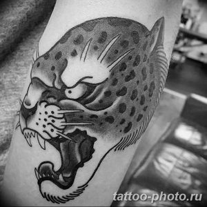 Фото рисунка Тату снежный барс 20.11.2018 №042 - Tattoo snow leopard - tattoo-photo.ru