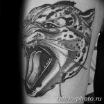 Фото рисунка Тату снежный барс 20.11.2018 №048 - Tattoo snow leopard - tattoo-photo.ru