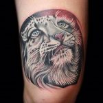 Фото рисунка Тату снежный барс 20.11.2018 №055 - Tattoo snow leopard - tattoo-photo.ru