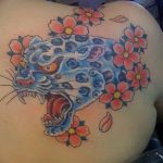 Фото рисунка Тату снежный барс 20.11.2018 №065 - Tattoo snow leopard - tattoo-photo.ru
