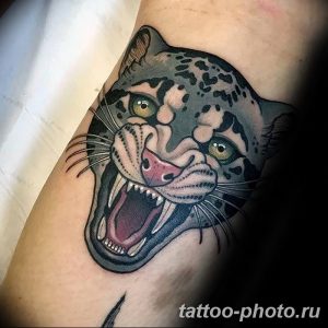 Фото рисунка Тату снежный барс 20.11.2018 №067 - Tattoo snow leopard - tattoo-photo.ru