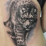 Фото рисунка Тату снежный барс 20.11.2018 №086 - Tattoo snow leopard - tattoo-photo.ru