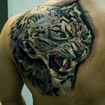 Фото рисунка Тату снежный барс 20.11.2018 №088 - Tattoo snow leopard - tattoo-photo.ru