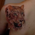 Фото рисунка Тату снежный барс 20.11.2018 №099 - Tattoo snow leopard - tattoo-photo.ru