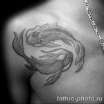 Фото рисунка тату Инь-Янь 08.11.2018 №030 - photo tattoo Yin-Yang - tattoo-photo.ru