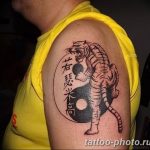 Фото рисунка тату Инь-Янь 08.11.2018 №041 - photo tattoo Yin-Yang - tattoo-photo.ru