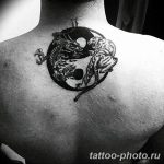 Фото рисунка тату Инь-Янь 08.11.2018 №043 - photo tattoo Yin-Yang - tattoo-photo.ru