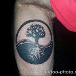 Фото рисунка тату Инь-Янь 08.11.2018 №051 - photo tattoo Yin-Yang - tattoo-photo.ru