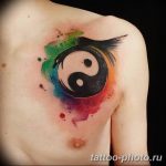 Фото рисунка тату Инь-Янь 08.11.2018 №056 - photo tattoo Yin-Yang - tattoo-photo.ru