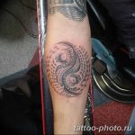 Фото рисунка тату Инь-Янь 08.11.2018 №059 - photo tattoo Yin-Yang - tattoo-photo.ru