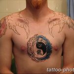 Фото рисунка тату Инь-Янь 08.11.2018 №077 - photo tattoo Yin-Yang - tattoo-photo.ru