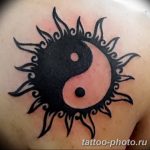 Фото рисунка тату Инь-Янь 08.11.2018 №080 - photo tattoo Yin-Yang - tattoo-photo.ru